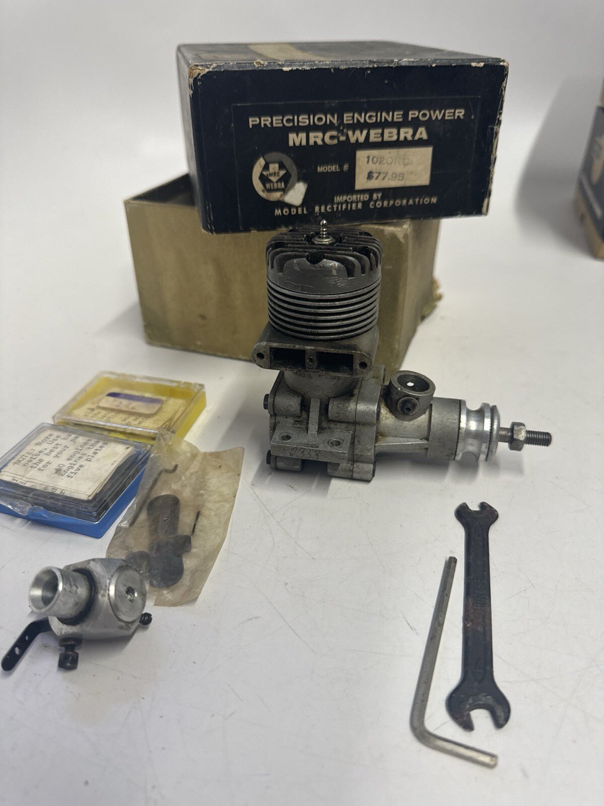 WEBRA ENGINE - WEBRA 61 BLACKHEAD - NR. 1020 RC BOXED - WISE GUYS HOBBIES LLC