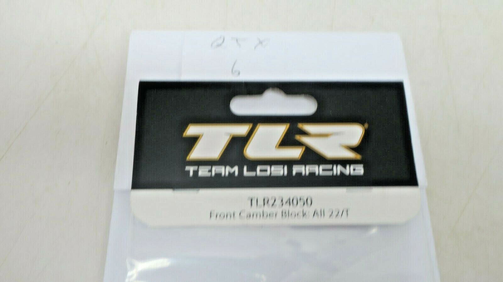 Team Losi Racing Front Camber Block All 22/T TLR234050 Elec Car/Truck - WISE GUYS HOBBIES LLC