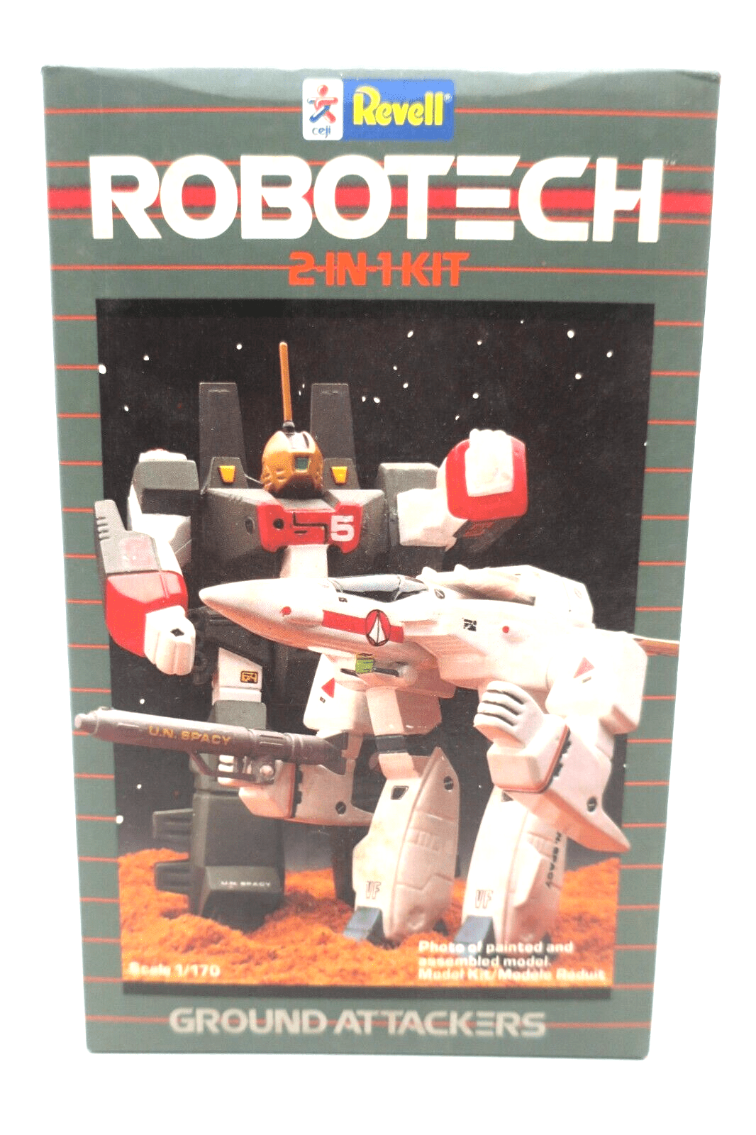 Revell 1/170 Robotech 2 in 1 Kit Ground Attackers Model Kit 1137 - WISE GUYS HOBBIES LLC