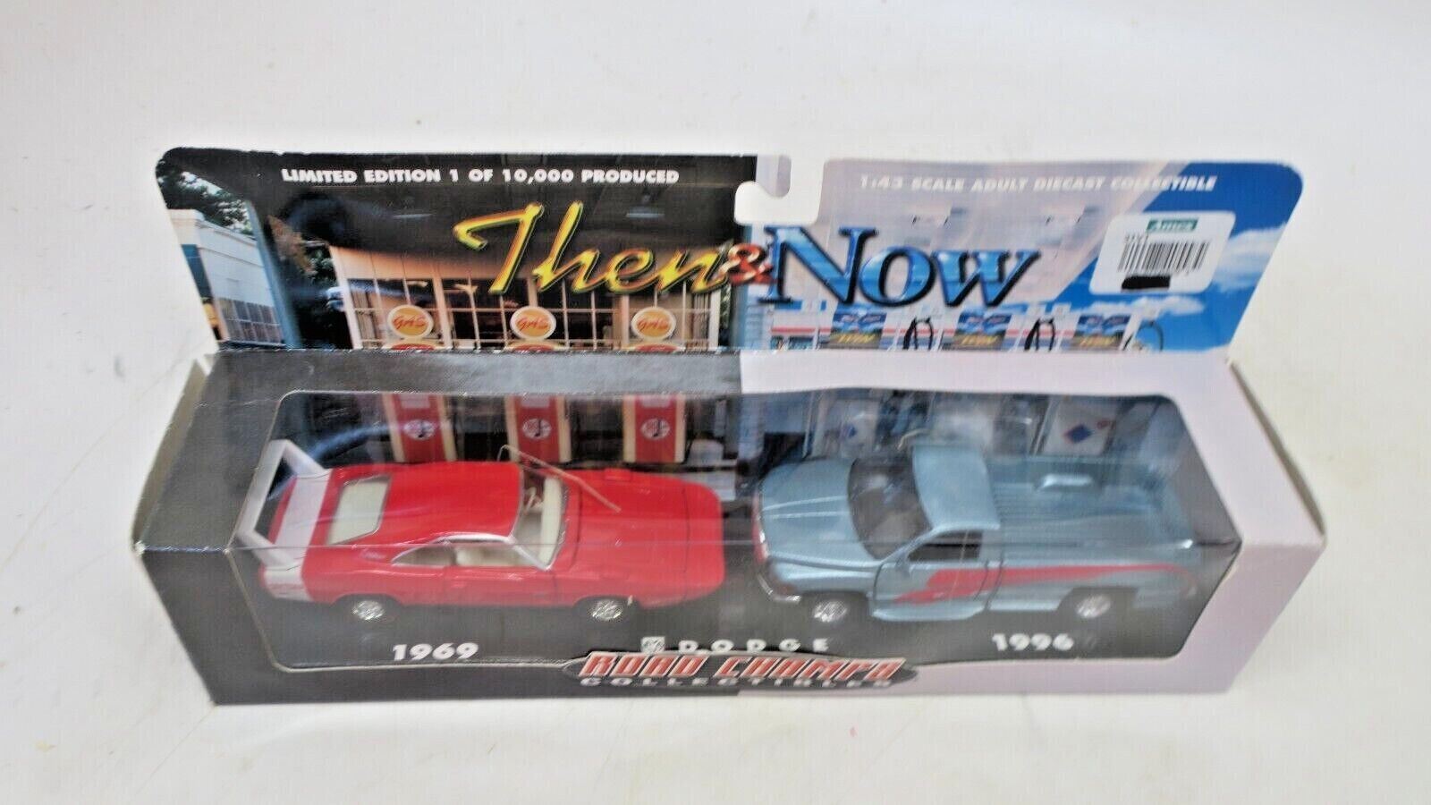 ROAD CHAMPS THEN AND NOW 1969 & 1996 DODGE LIMITED EDITION - WISE GUYS HOBBIES LLC