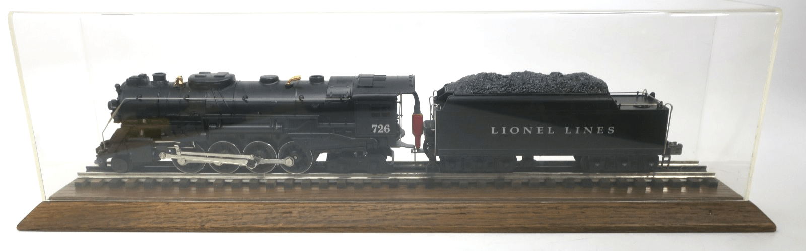 Lionel Century Club 726 Berkshire Steam Locomotive and Tender with Display Case - WISE GUYS HOBBIES LLC