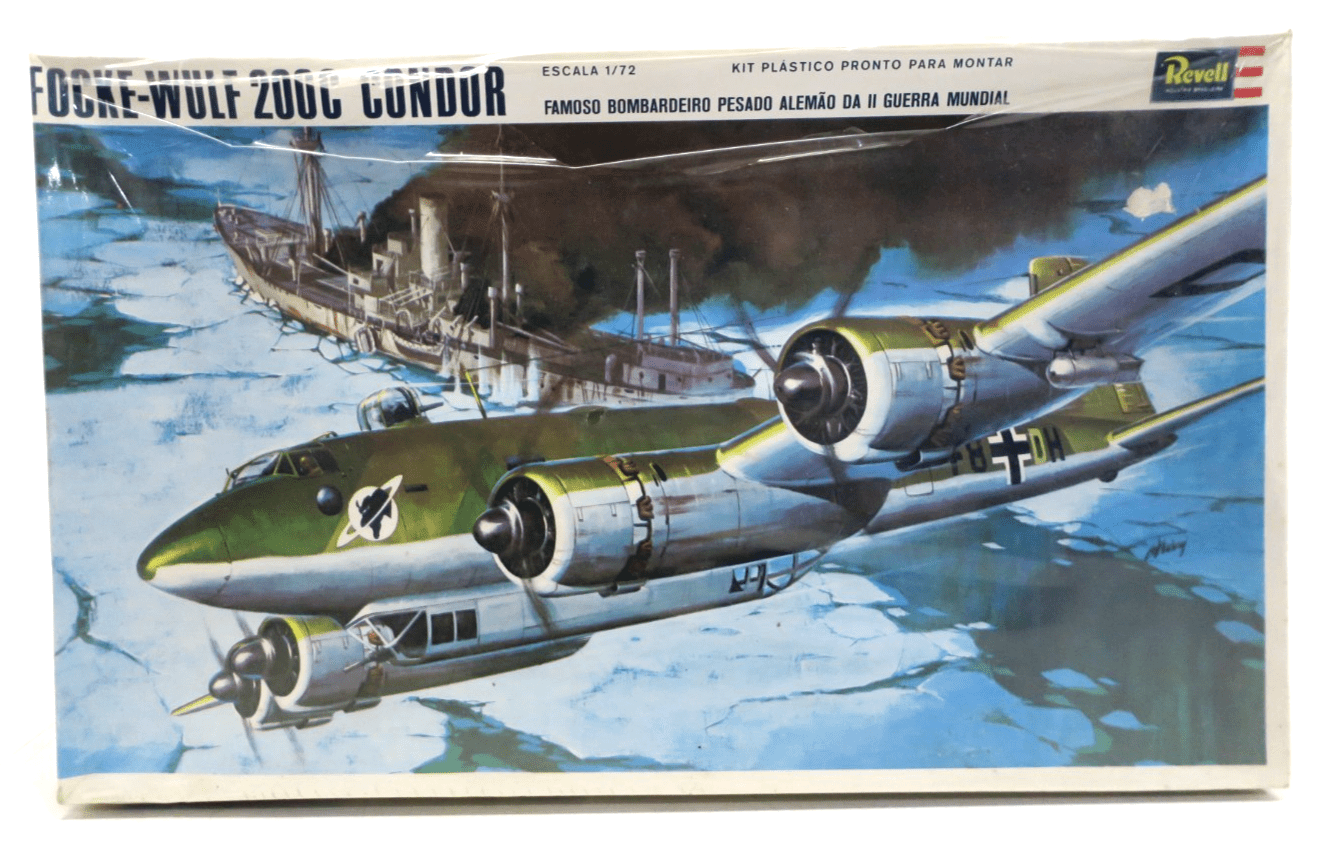 Revell 1/72 Focke-Wulf 200C Condor Model Kit H-204 SEALED - WISE GUYS HOBBIES LLC