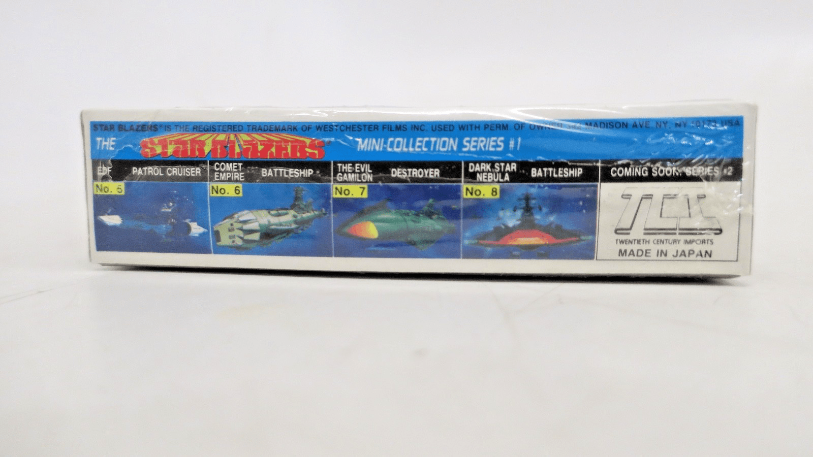 TCI Star Blazers Comet Empire Anti-Matter Missile Ship Mini Model Kit 4 - WISE GUYS HOBBIES LLC
