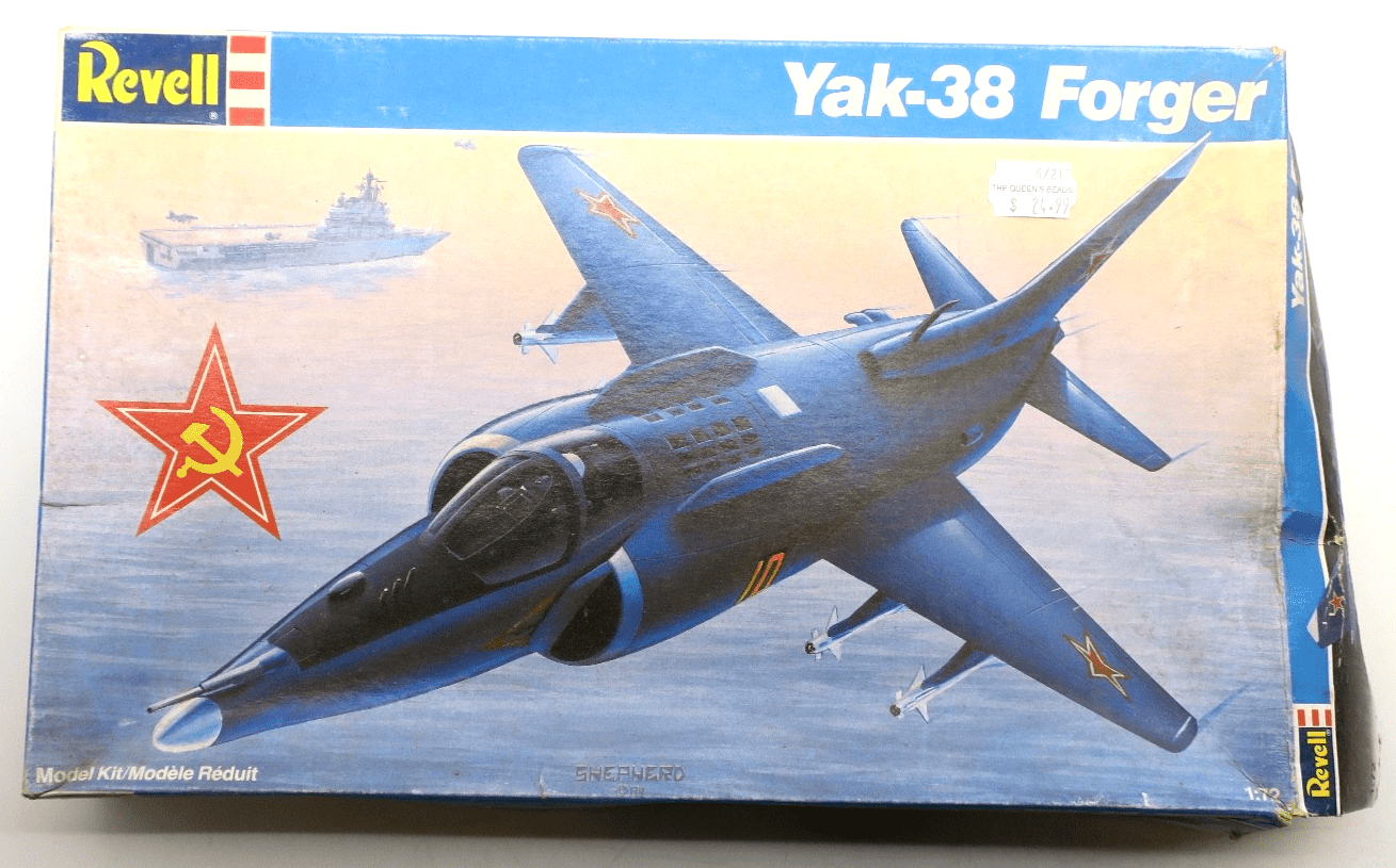 Revell 1/72 YaK - 38 Forger Model Kit 4072 - WISE GUYS HOBBIES LLC