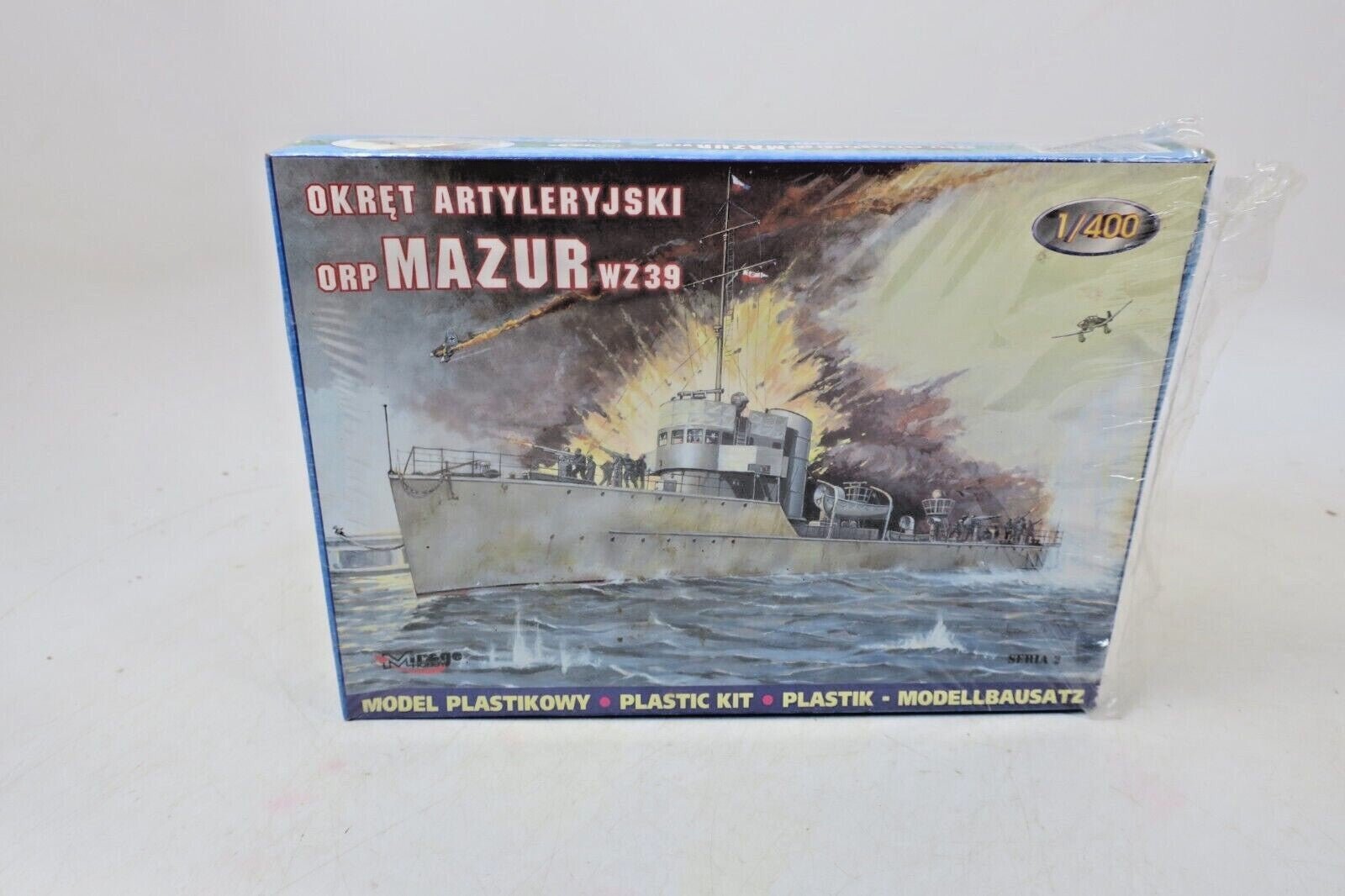1/400 MIRAGE 40022: ORP MAZUR WZ.39 GUNNERY SHIP - WISE GUYS HOBBIES LLC