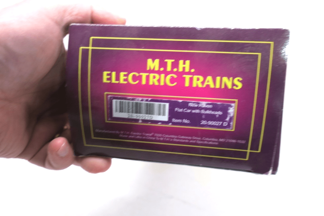 MTH NEW HAVEN FLAT CAR WITH BULKHEADS AND LOAD 20 - 90027D - WISE GUYS HOBBIES LLC