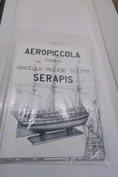 Aeropiccola Serapis English Frigate 44 Guns 1779 Model Kit  504 SE 1/60th sc. - WISE GUYS HOBBIES LLC