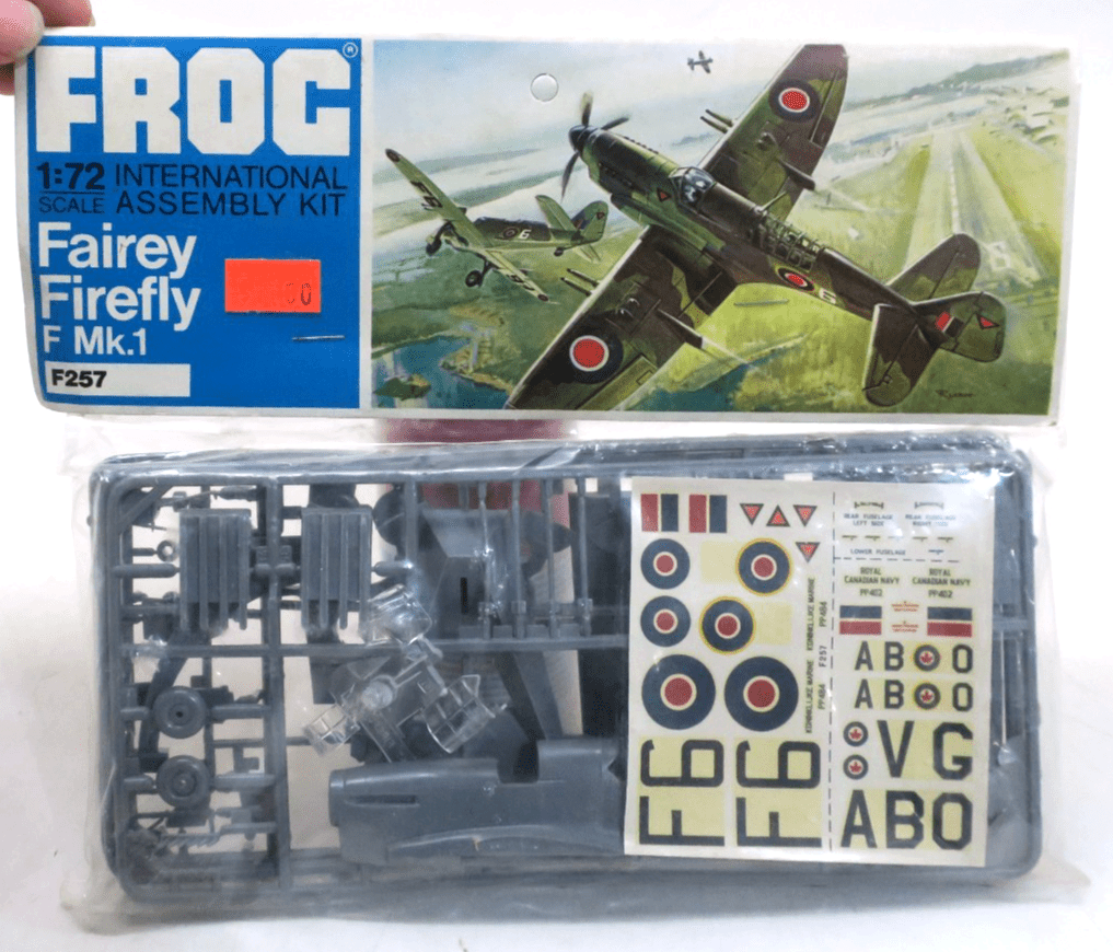 Frog 1/72 Fairey Firefly F Mk.1 Model Kit F257 - WISE GUYS HOBBIES LLC
