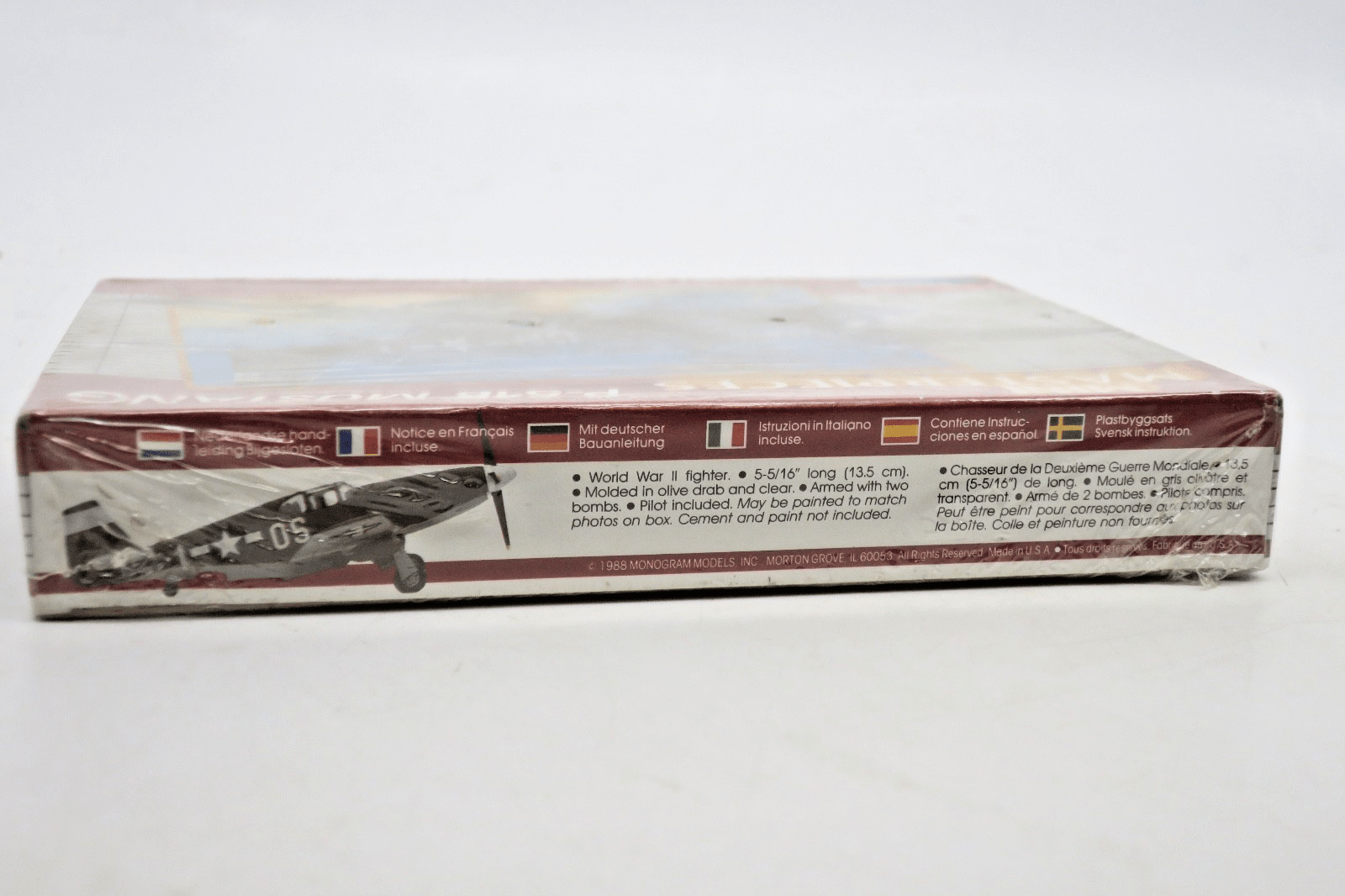 Monogram Mini Masterpieces P-51B Mustang Model Kit 5005 - WISE GUYS HOBBIES LLC