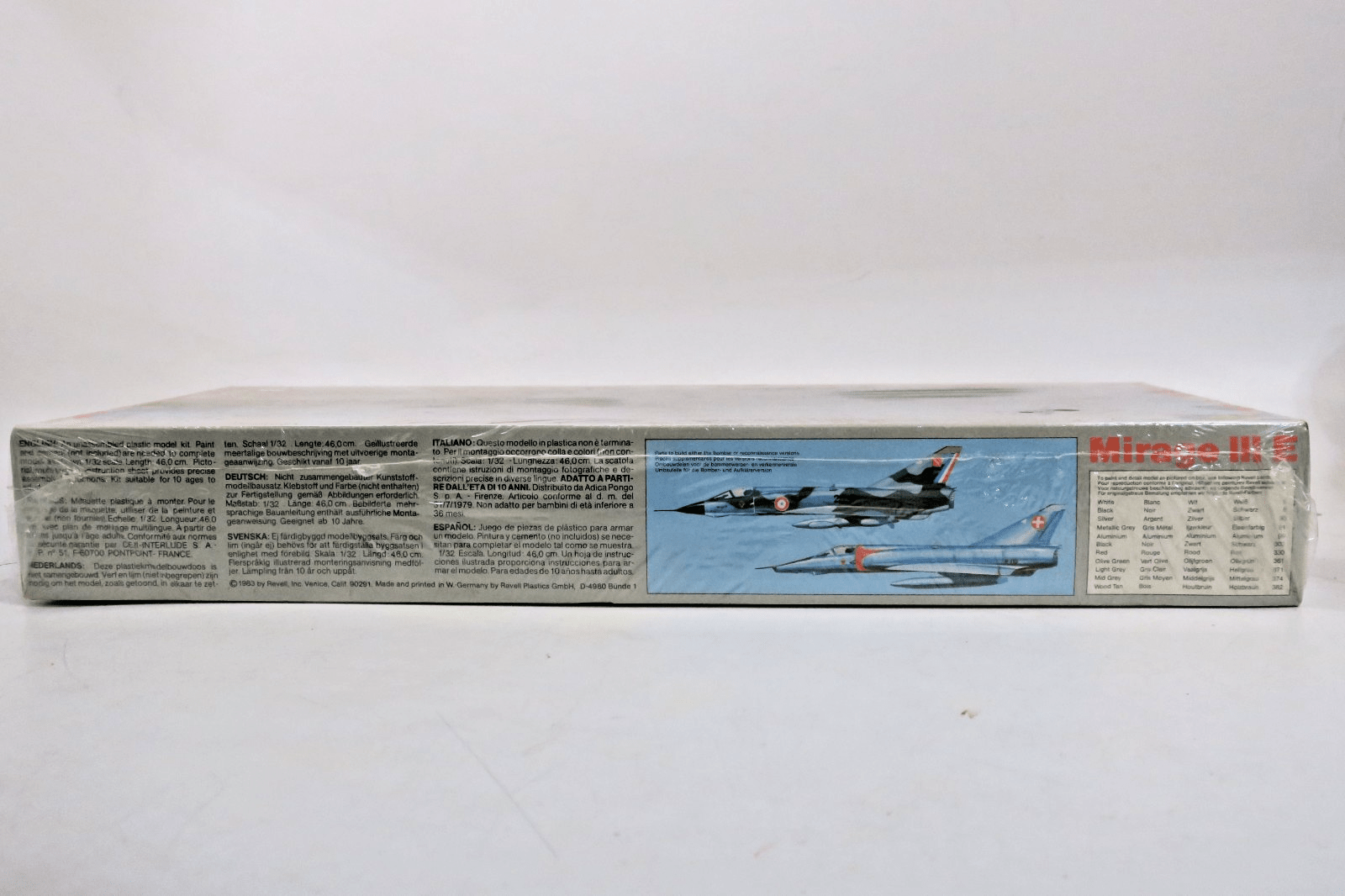 Revell 1/32 Dassault Breguet Mirage III E Plastic Model Kit 4741 SEALED - WISE GUYS HOBBIES LLC