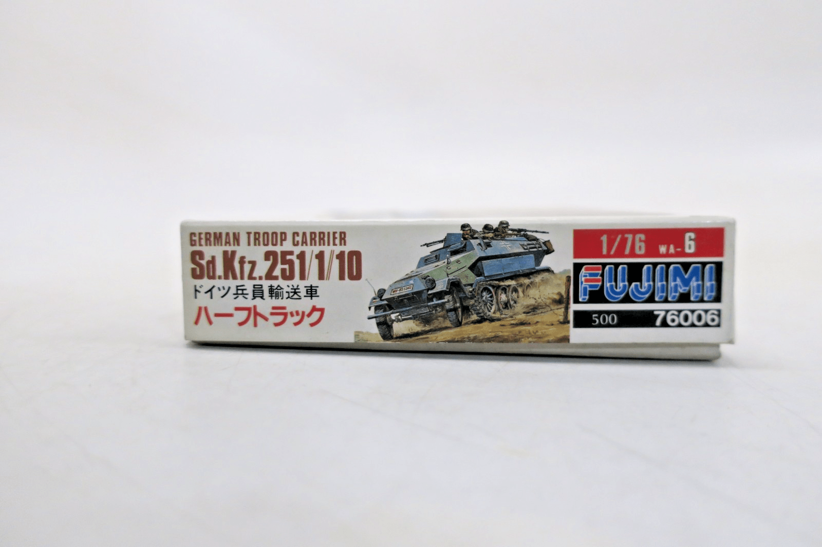 Fujimi 1/76 German Troop Carrier Sd.Kfz.251/1/10 Model Kit 76006 - WISE GUYS HOBBIES LLC