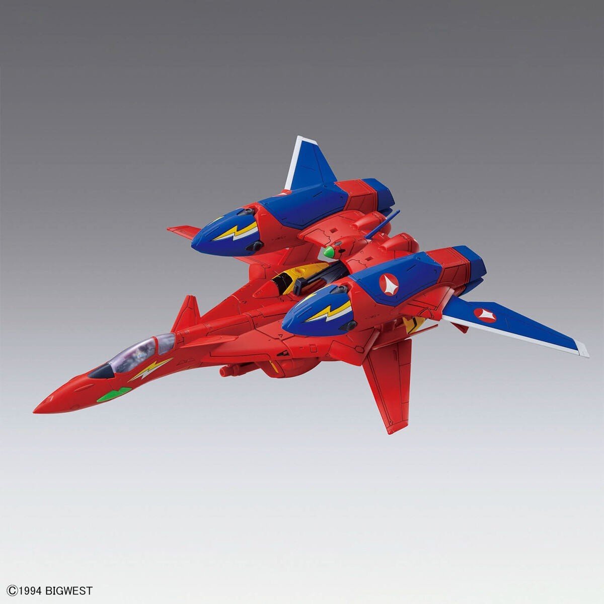 NEW Bandai HG Macross 1/100 VF-19 Custom Fire Valkyrie with Sound Booster - WISE GUYS HOBBIES LLC