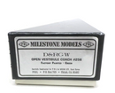 Sn3 Brass Model Train PBL Milestone - D&RGW Open Vestibule Passenger Coach