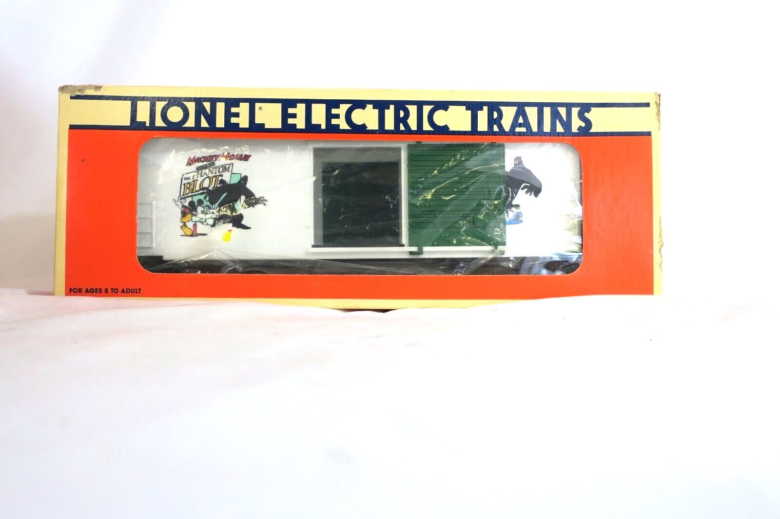 O Gauge 3-Rail Lionel 6-19262 The Perils Of Mickey Phantom Blot Box Car 19262 - WISE GUYS HOBBIES LLC