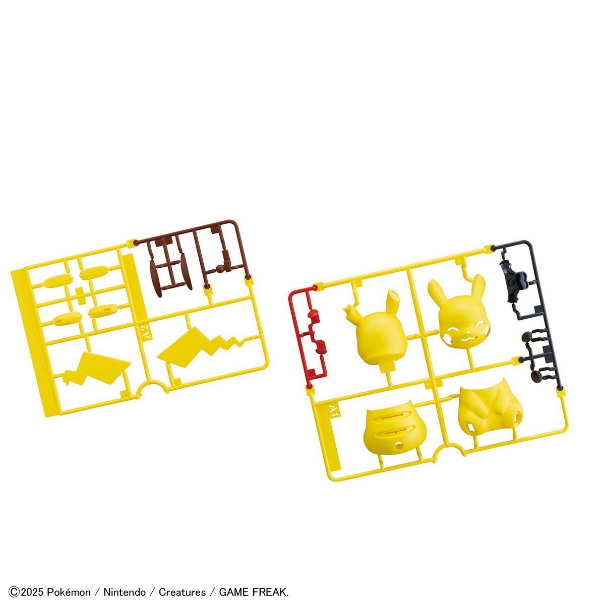 Pokémon Model Kit QUICK!! 16 PIKACHU (SITTING POSE) Model Kit - WISE GUYS HOBBIES LLC