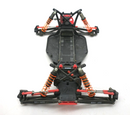 Team Losi xxxt MF1 xxx-t Matt Francis 2wd Truck Rc Rare Vintage RED