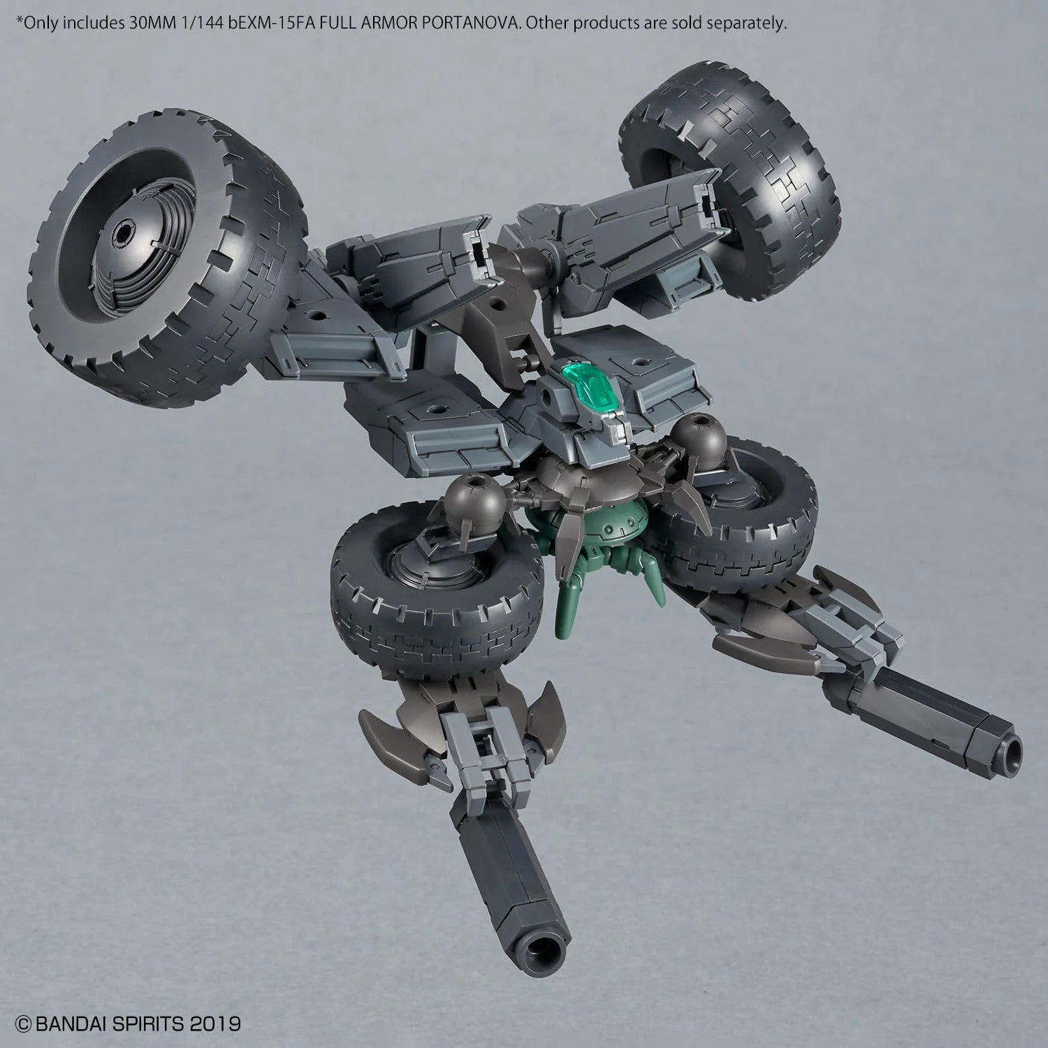Bandai 30MM 1/144 bEXM-15FA Full Armor Portanova Model Kit - WISE GUYS HOBBIES LLC