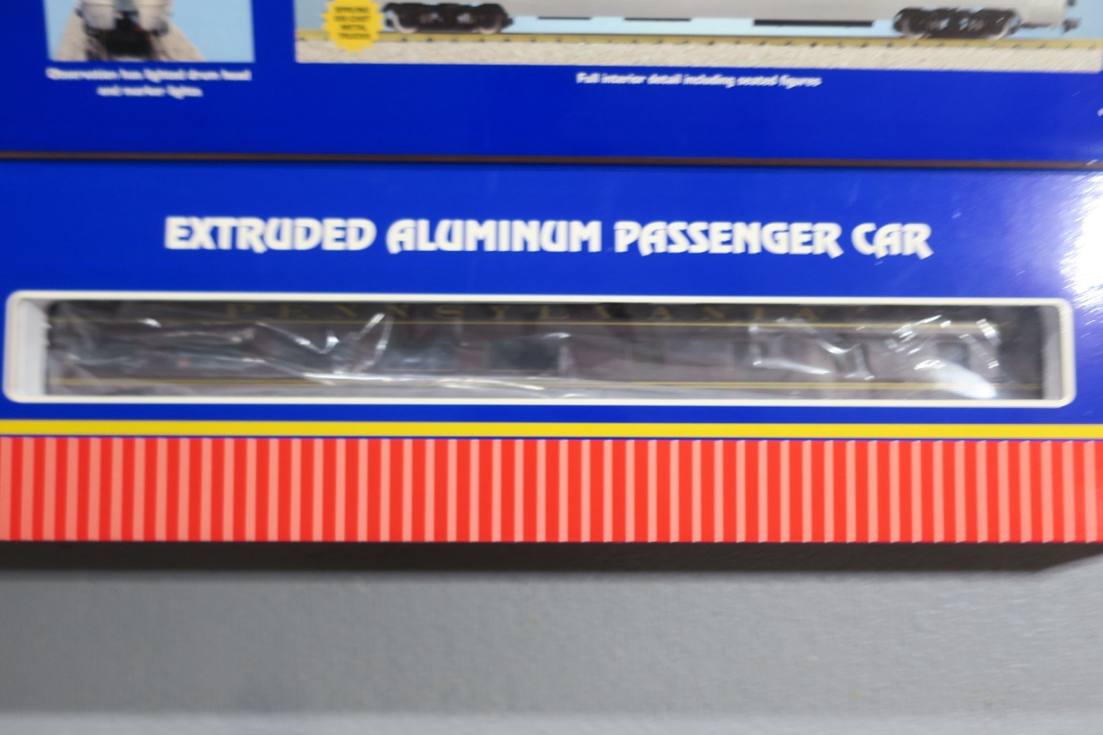 USA Trains R31025 Corrugated Aluminum Passenger Car Pennsy Broadway Ltd Sleeper - WISE GUYS HOBBIES LLC