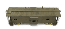 ALCO MODELS O BRASS 2 RAIL PITTSBURGH & LAKE ERIE CABIN CAR BAY CABOOSE + BOX - WISE GUYS HOBBIES LLC