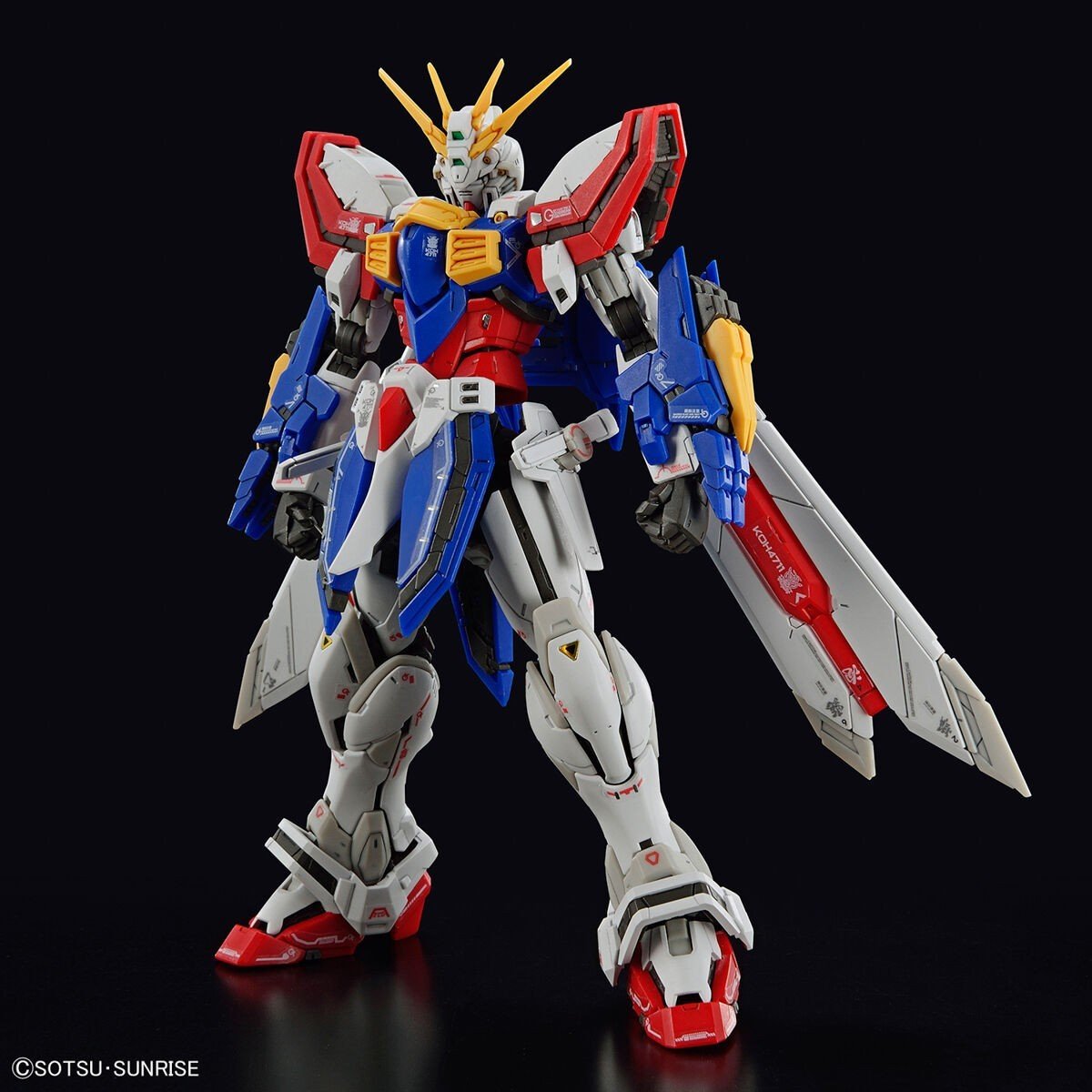 Bandai G Gundam RG 1/144 Burning Gundam Model Kit - WISE GUYS HOBBIES LLC