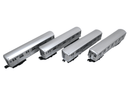 MTH 30 - 2162 - 1 O MTA R - 42 Silver Subway Set with Proto w/PS1 (Set of 4) LN/Box - WISE GUYS HOBBIES LLC