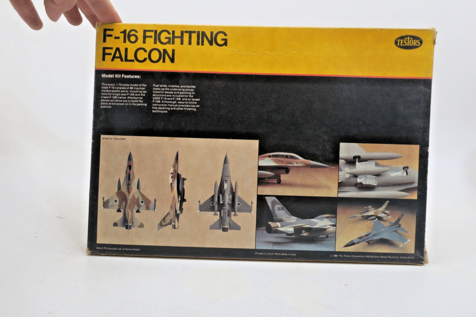 Testors Italeri 1/72 F-16 Fighting Falcon Plastic Model Kit 683 - WISE GUYS HOBBIES LLC