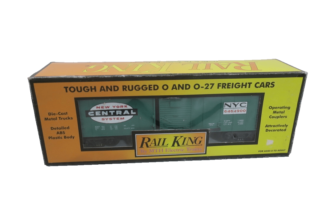 30 - 7476 MTH New York Central 6464 Box Car - WISE GUYS HOBBIES LLC