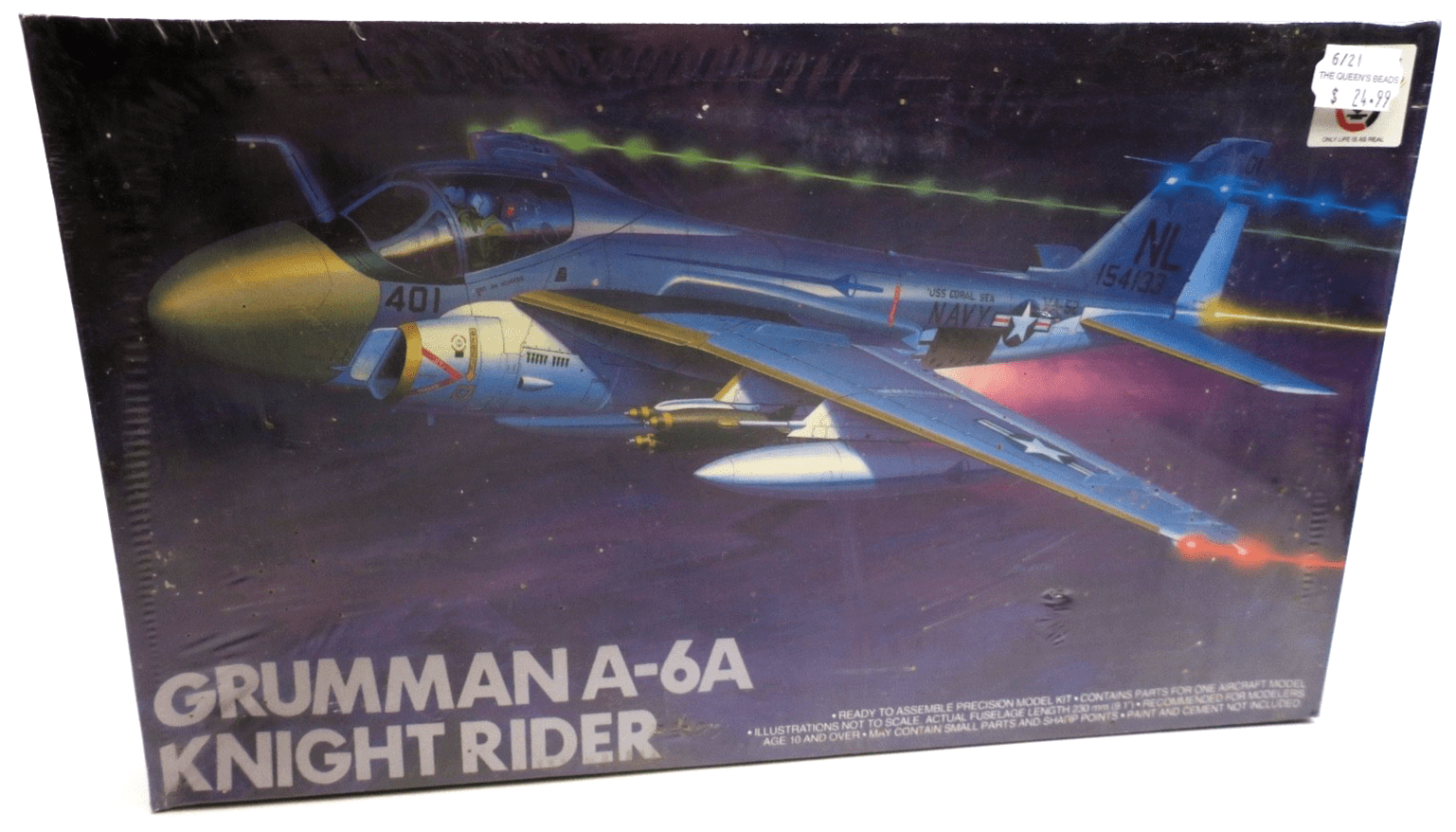 Fujimi 1/72 Grumman A - 6A Knight Rider Model Kit - WISE GUYS HOBBIES LLC