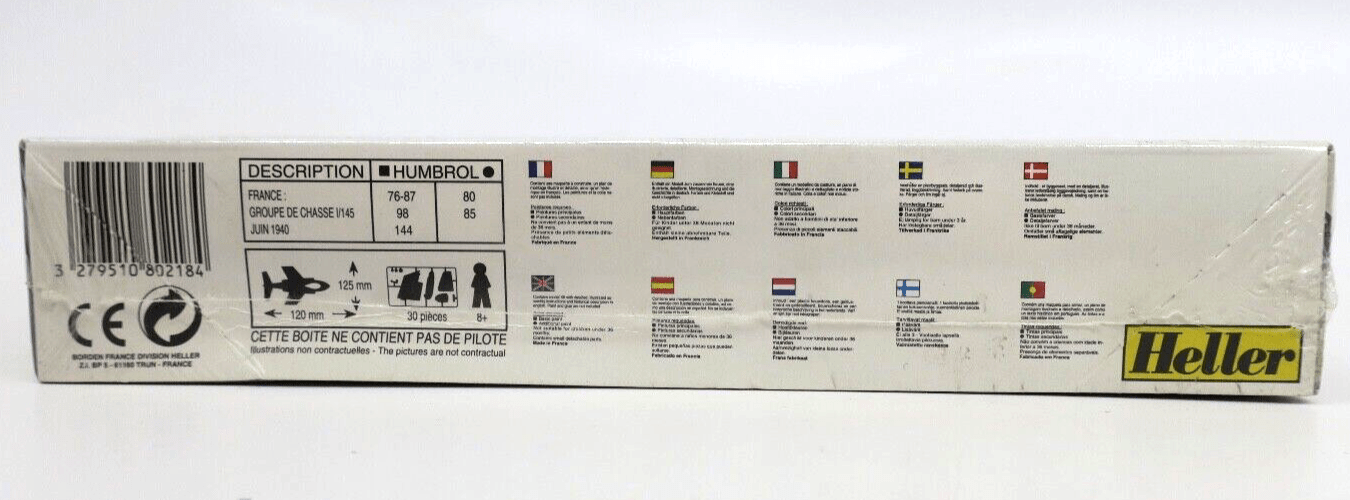 Heller 1/72 Caudron Renault 714 Model Kit 80218 - WISE GUYS HOBBIES LLC