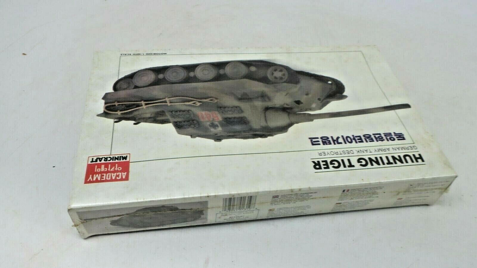 VINTAGE ACADEMY MODEL 1319 HUNTING TIGER GERMAN ARMY TANK DESTROYER 1/48 - WISE GUYS HOBBIES LLC