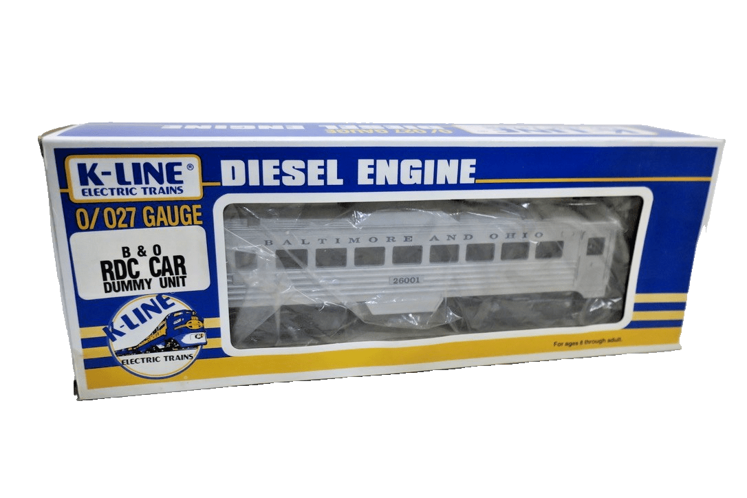 MDK K - Line K - 26001 Baltimore & Ohio Budd RDC Dummy Car - WISE GUYS HOBBIES LLC