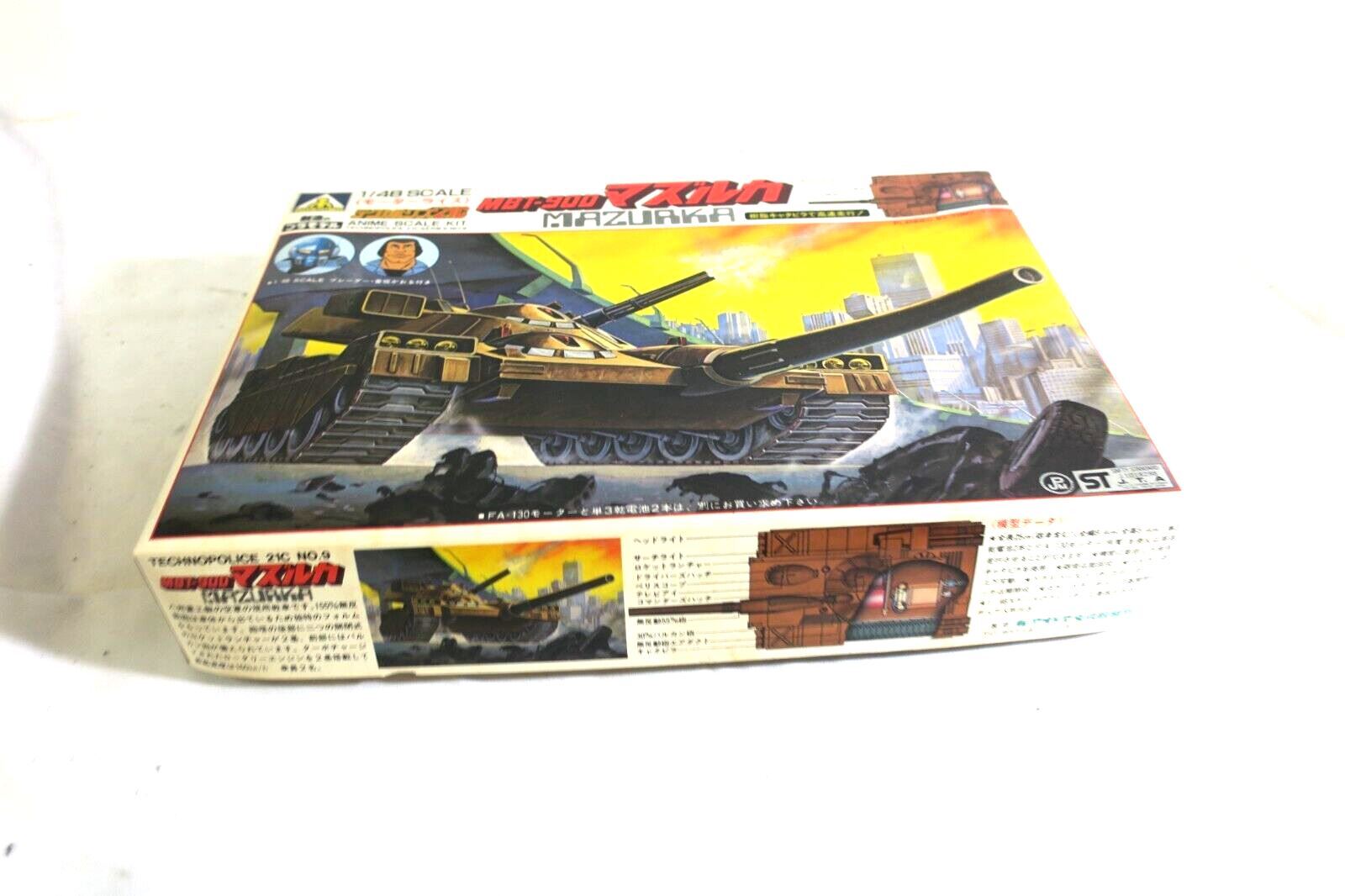 AOSHIMA 1/48 SCALE TECHNOPOLICE 21C NO. 8 MBT-90D MAZURKA TANK G5-TP-09-800 - WISE GUYS HOBBIES LLC