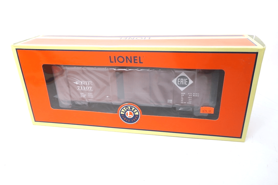 Lionel 6-81836 ERIE USRA DOUBLE-SHEATHED Box Car 71107 O-Scale - WISE GUYS HOBBIES LLC
