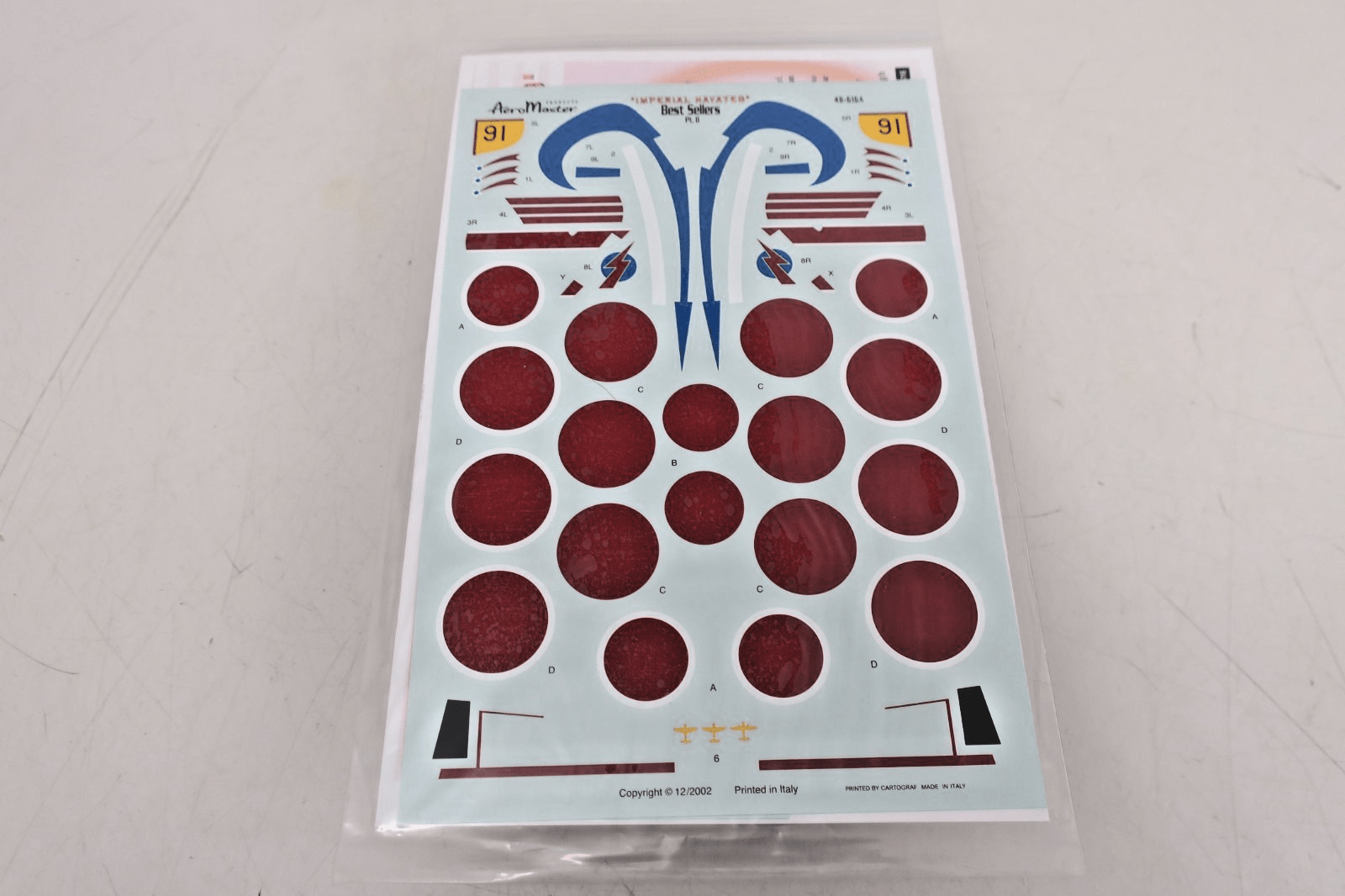 Aeromaster Decals 48 - 616 Best Sellers "Imperial Hayates" Pt.II - WISE GUYS HOBBIES LLC