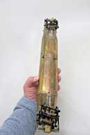 VTG US HOBBIES O SCALE BRASS 30,000 GALLON PREGNANT WHALE TANK CAR - WISE GUYS HOBBIES LLC