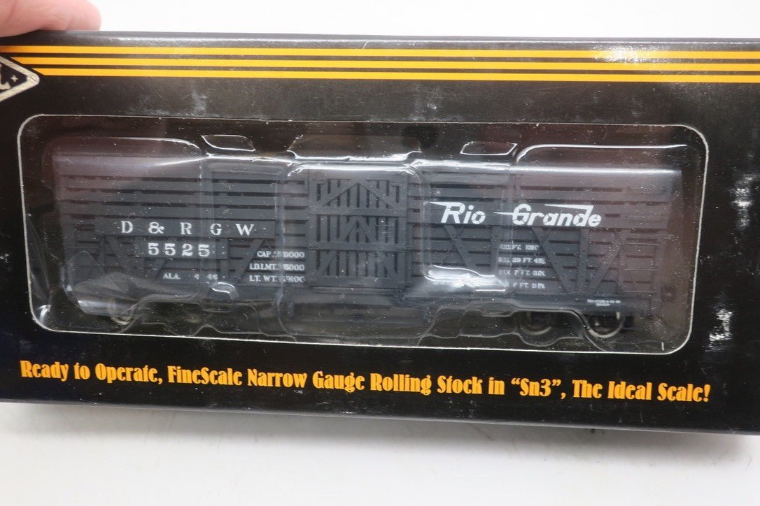 PBL SN3 FREIGHT CAR STOCK CAR CATTLE CAR DENVER & RIO GRANDE D&RGW NEW IN BOX - WISE GUYS HOBBIES LLC