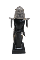 Franklin Mint Japanese Samurai Armor Through The Ages 24k Gold Pewter Warrior 8" - WISE GUYS HOBBIES LLC