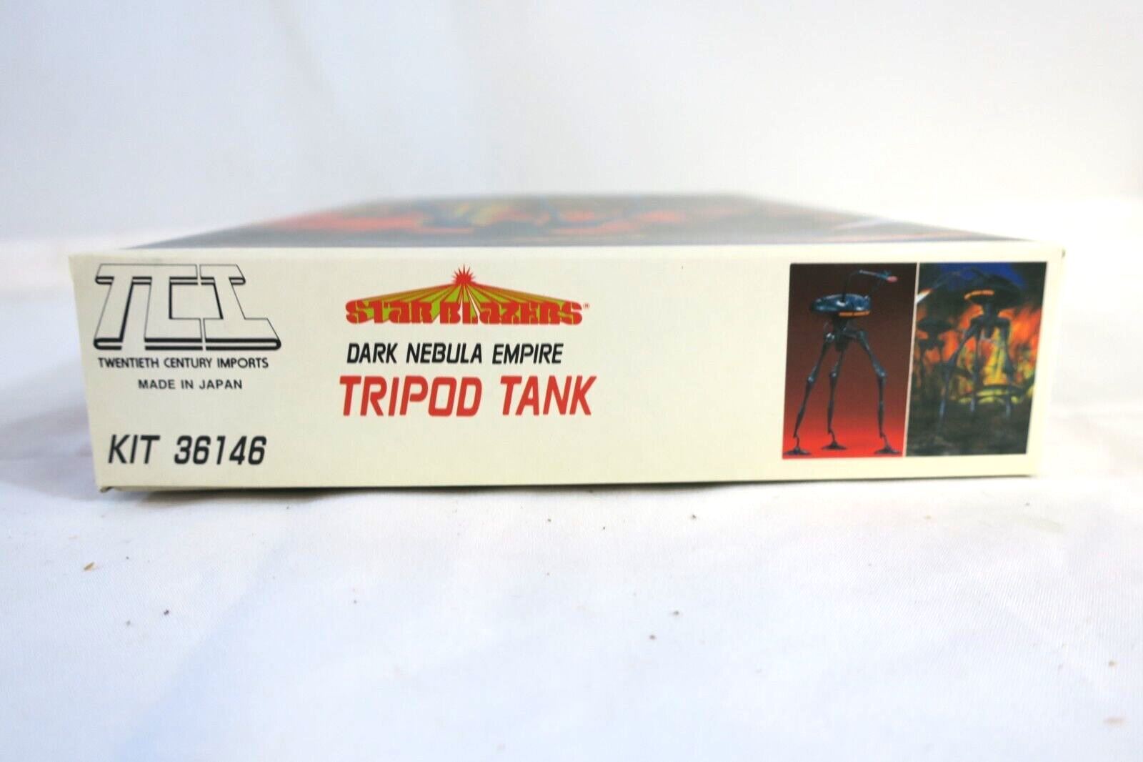 TCI Starblazers Model Kit Dark Nebula Empire Tripod Tank Space Yamato 36146 E3 - WISE GUYS HOBBIES LLC