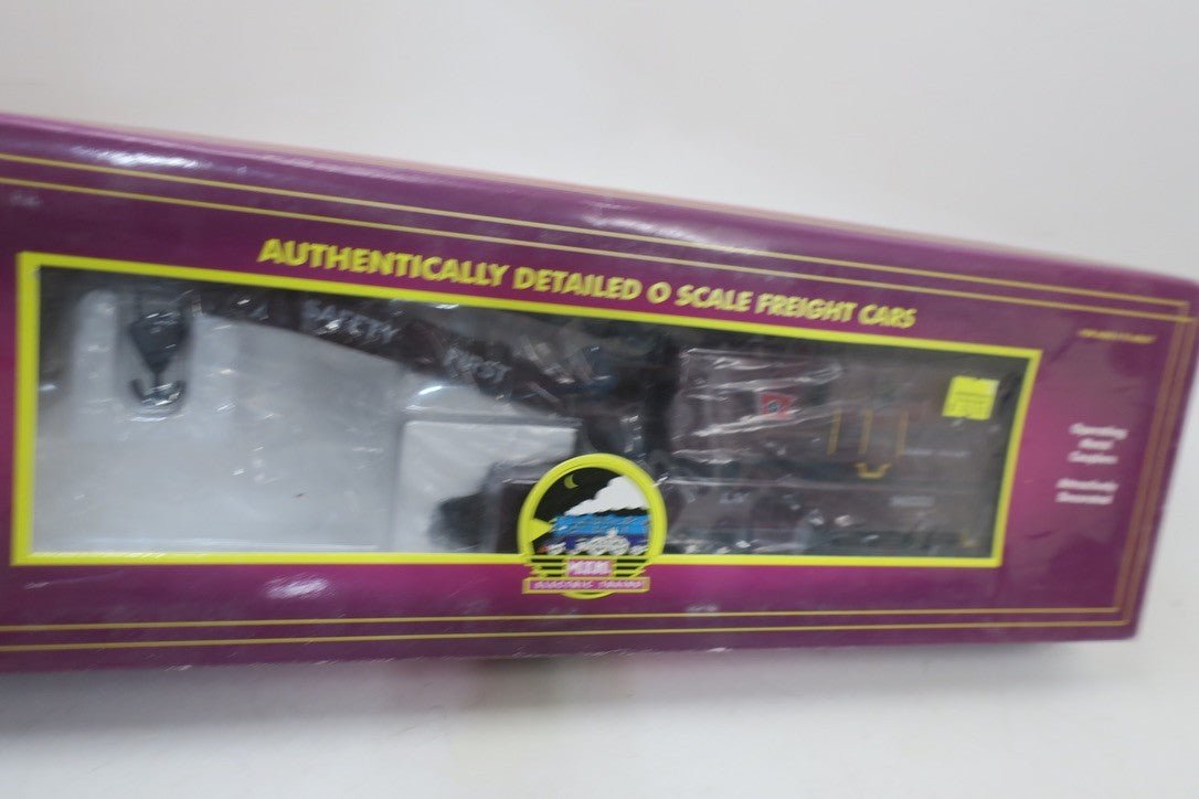 MTH 20 - 98221 O Gauge Lehigh Valley Crane Car  96553 - WISE GUYS HOBBIES LLC