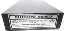 PBL/Milestone Models Sn3 BRASS D&RGW Pile Driver "OB" - Factory Painted