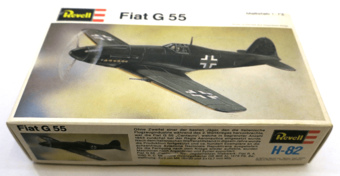 Revell 1/72 Fiat G 55 Model Kit H - 82 - WISE GUYS HOBBIES LLC