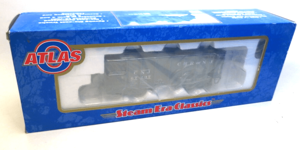 Atlas O 55 Ton Fish Belly Hopper 2 Rail O Scale CRR NJ 67237 FREIGHT 7762-3 - WISE GUYS HOBBIES LLC