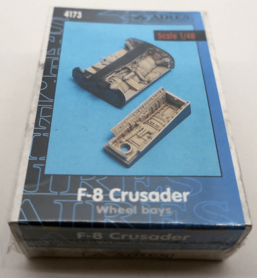 Sealed Aires 1/48 F - 8 Crusader Wheels Bays Resin Cast Kit ARS4173 - WISE GUYS HOBBIES LLC