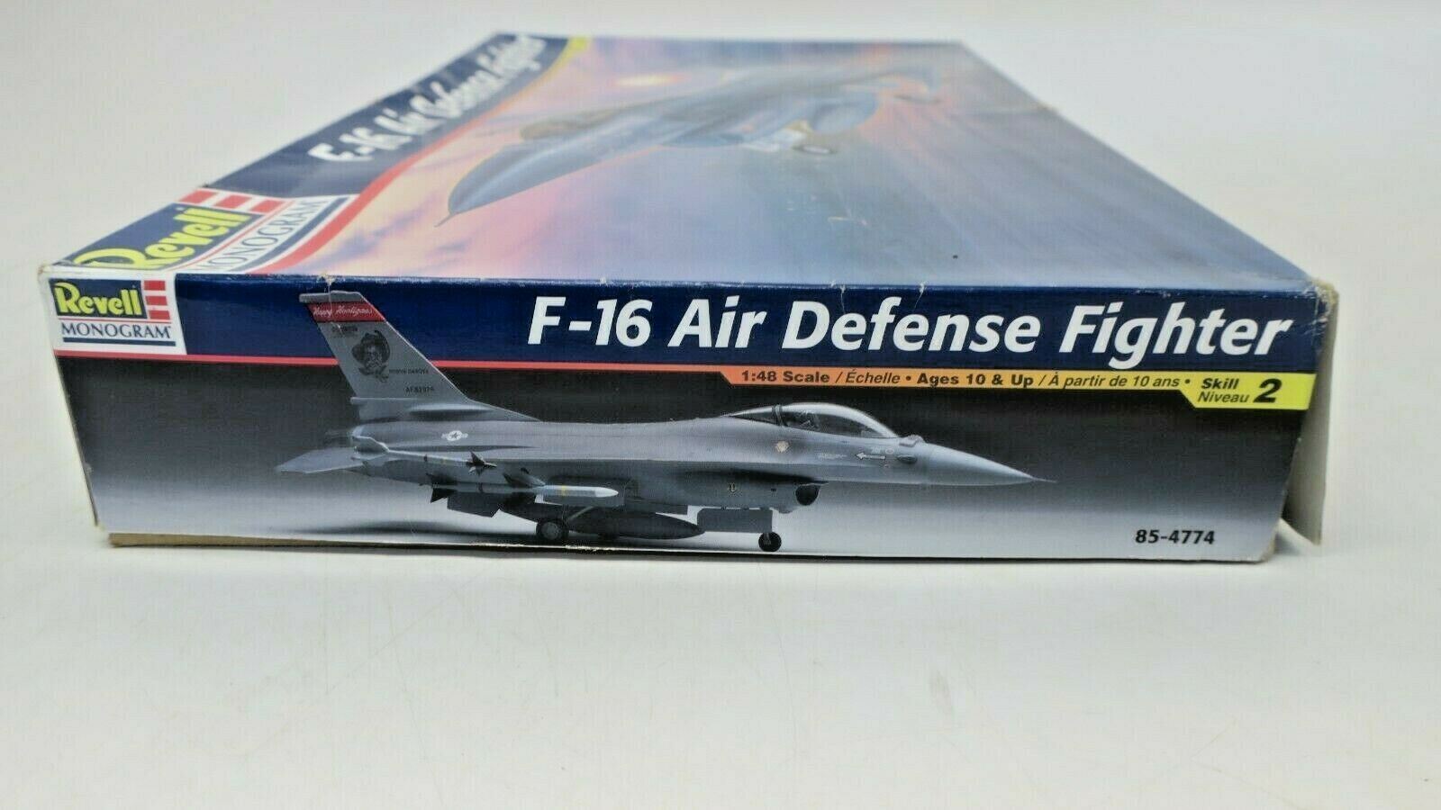 New Open Box Revell Monogram F-16 Air Defense Fighter Model Kit 85-4774 - WISE GUYS HOBBIES LLC