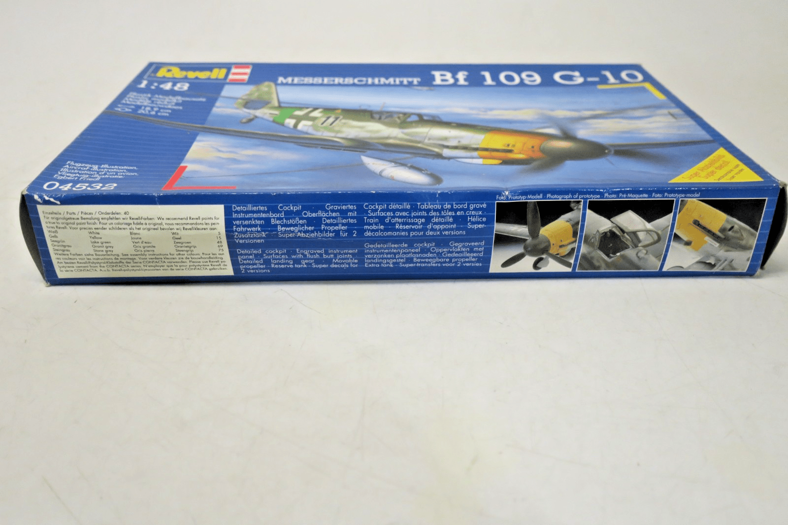Revell 1/48 Messerschmitt BF - 109 G - 10 Model Kit 04532 - WISE GUYS HOBBIES LLC