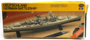 Testors 1/720 Deutschland German Battleship Model Kit 895 - WISE GUYS HOBBIES LLC