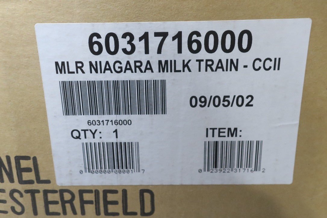 Lionel 6-31716 O Gauge Century Club II Niagara Milk Train Set MT/Box - WISE GUYS HOBBIES LLC