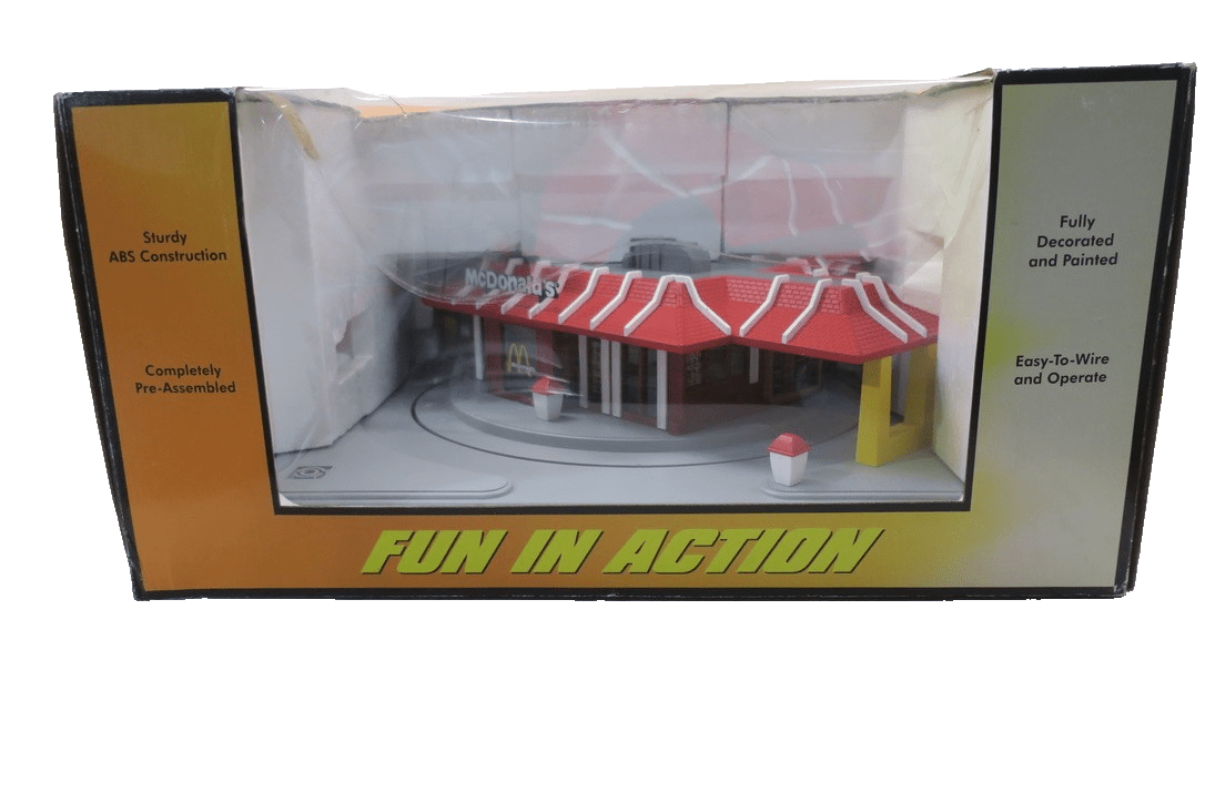 MTH Animated Model McDonald's 30 - 9114 AS - IS - WISE GUYS HOBBIES LLC