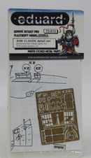 Eduard Photo Etch 1/72 ASM Claude Detail Set 72 - 013 - WISE GUYS HOBBIES LLC