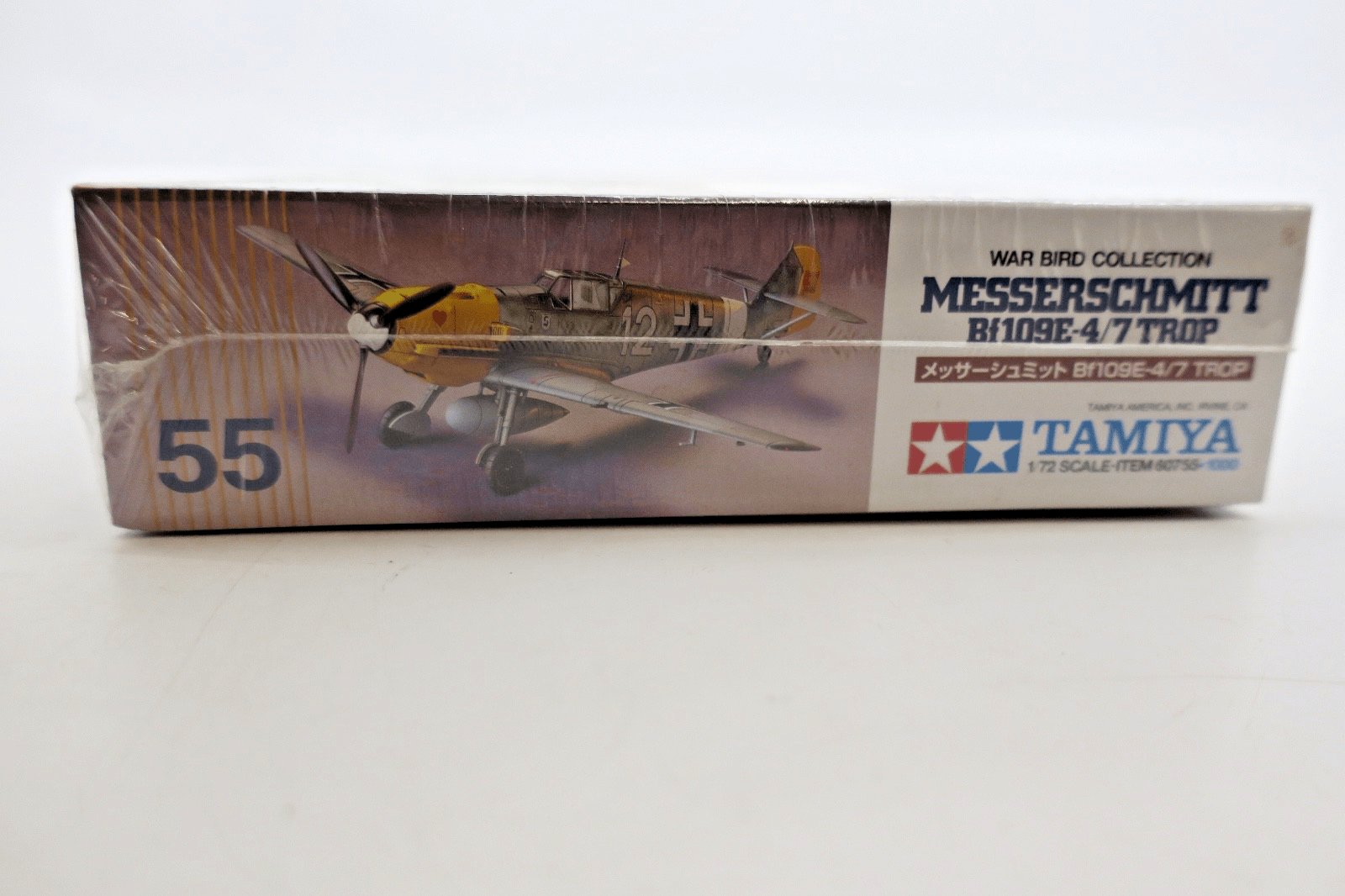 Tamiya 1/72 Messerschmitt Bf109E-4/7 Trop Model Kit - WISE GUYS HOBBIES LLC